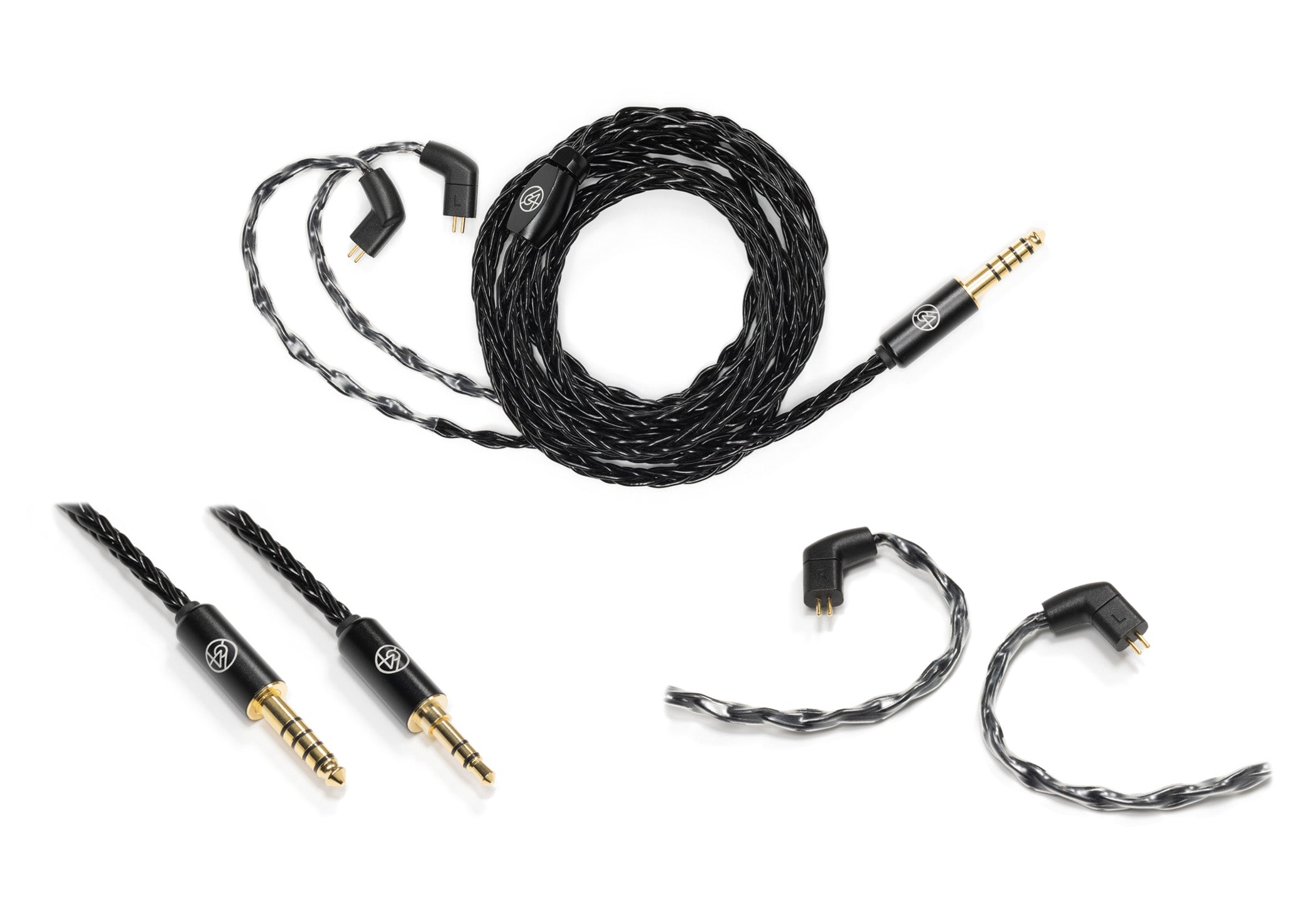Black Eight-Braid Cable